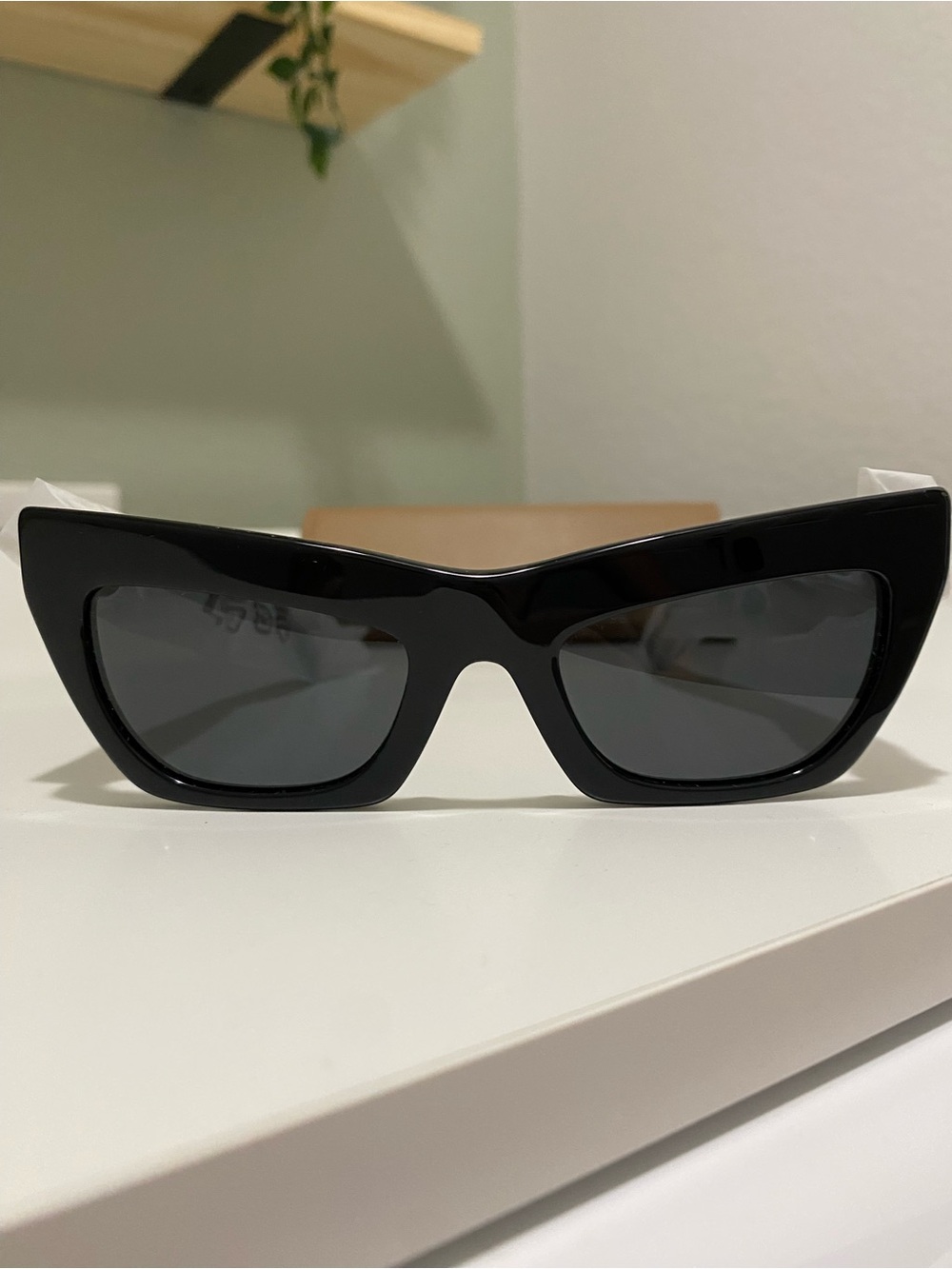 Burberry Black Cat-Eye Sunglasses
